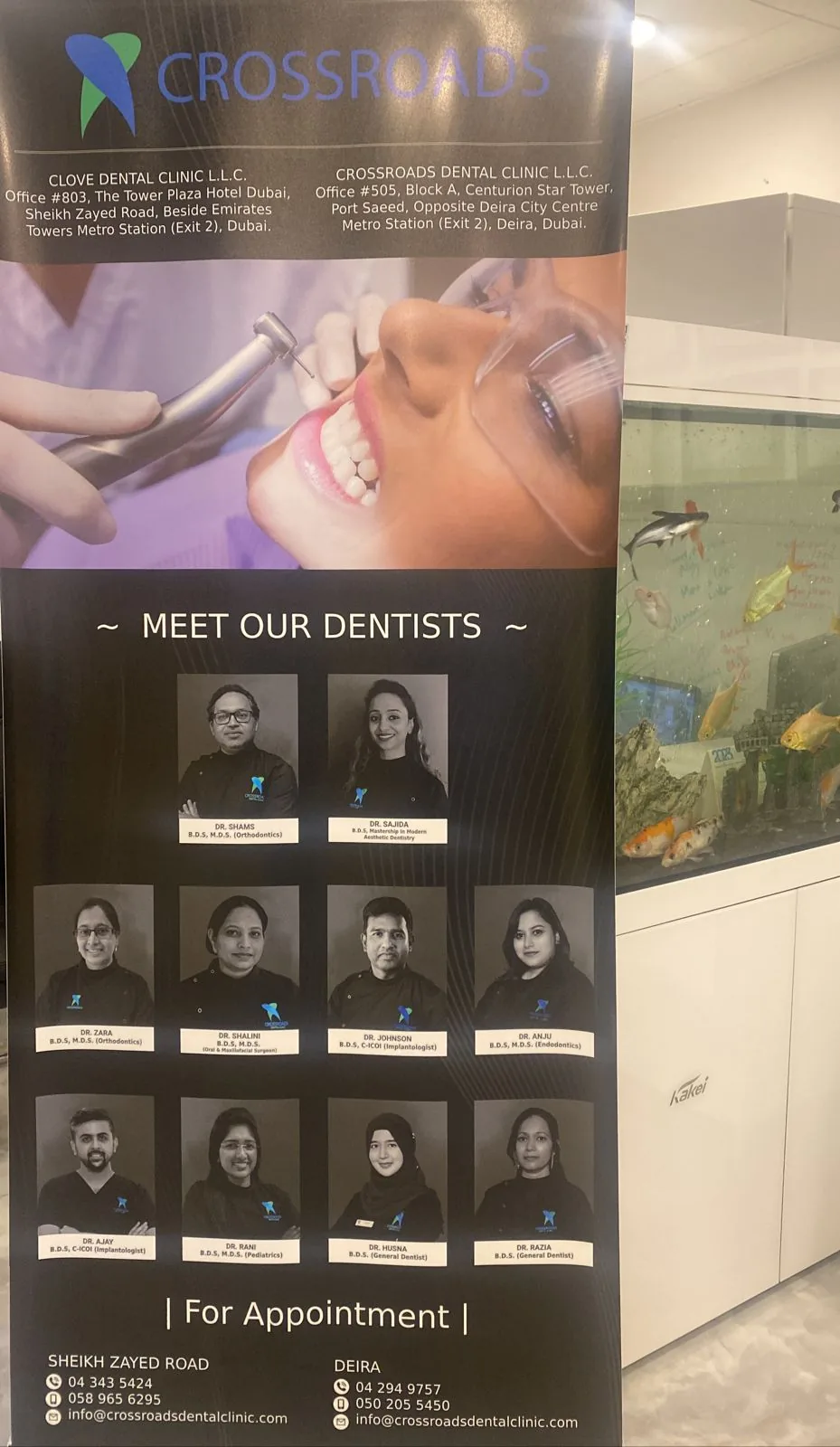 Crossroads Dental Clinic- Best Dental Clinic in Dubai Deira, Dentist near me Veneers, Rct, Invisalign Clear Aligner photo 6
