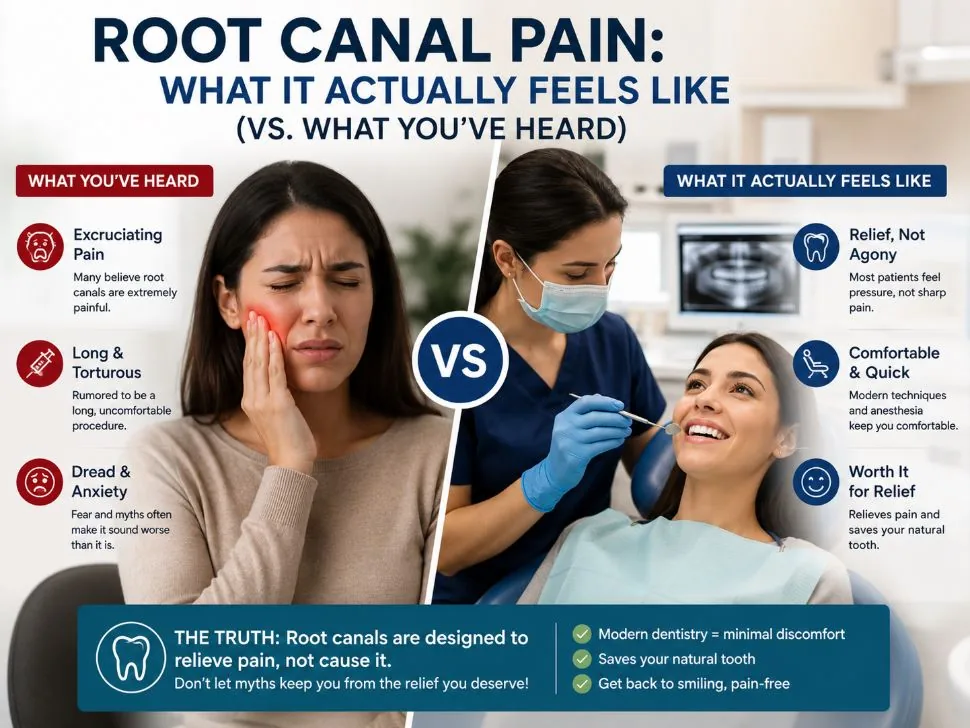 Root Canal Pain: What It Actually Feels Like (vs. What You've Heard)